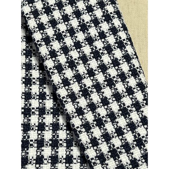 Tahari ASL Women's Check Suit Blazer Office Siren Corpcore Blue Lined Size 10 - Picture 8 of 15